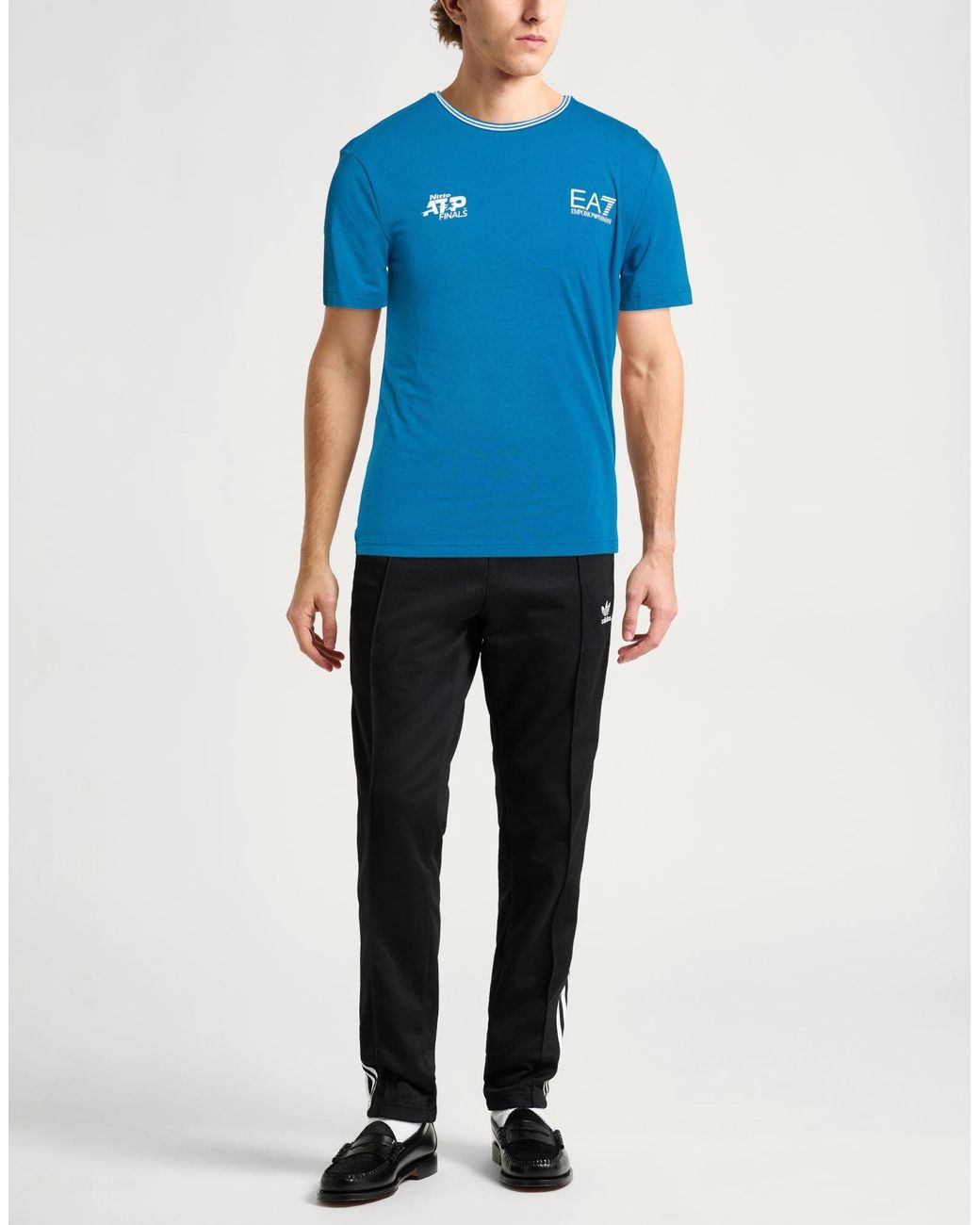 EA7 Blue T-Shirt for men