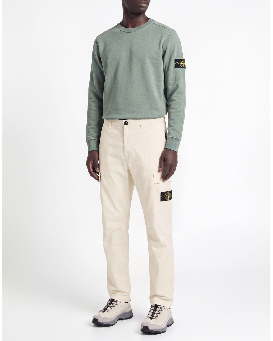 Stone Island Natural Trouser for men