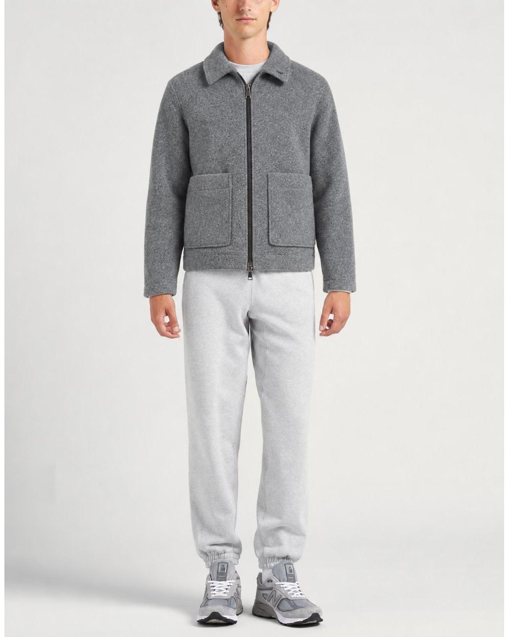 Bob Gray Jacket Polyester, Acrylic, Virgin Wool, Elastane for men