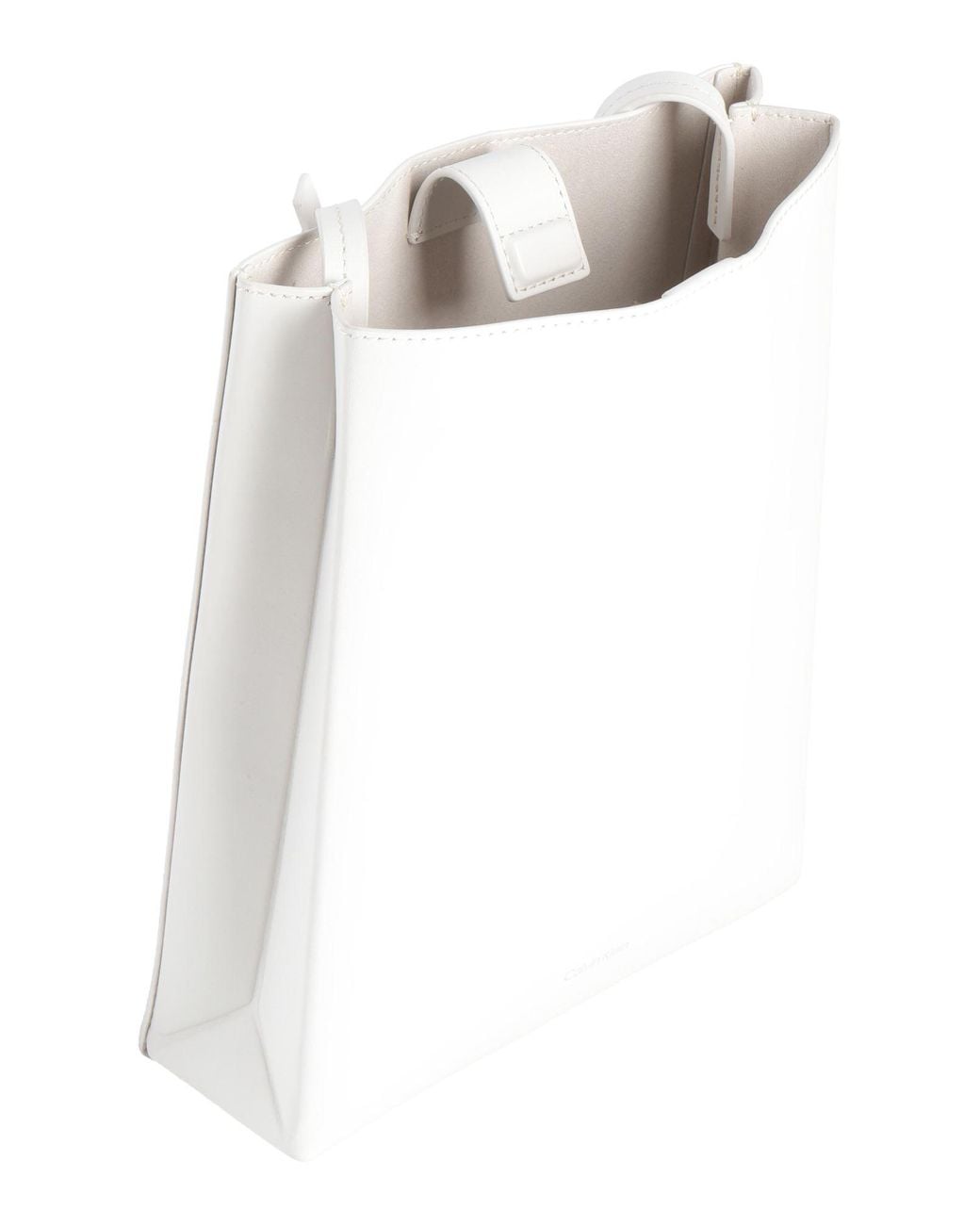 Calvin Klein White Cross-Body Bags
