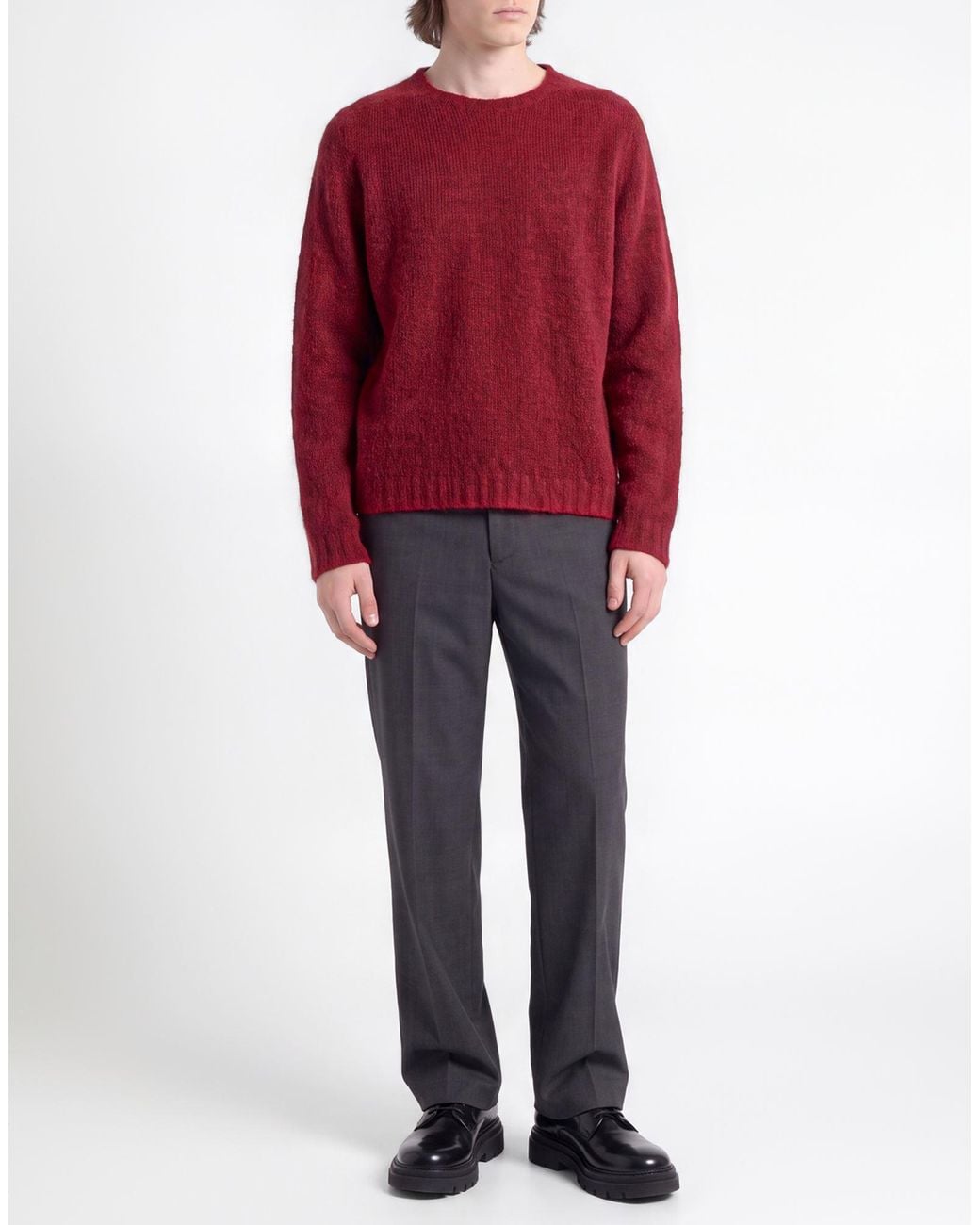 Oliver Lattughi Red Sweaters for men