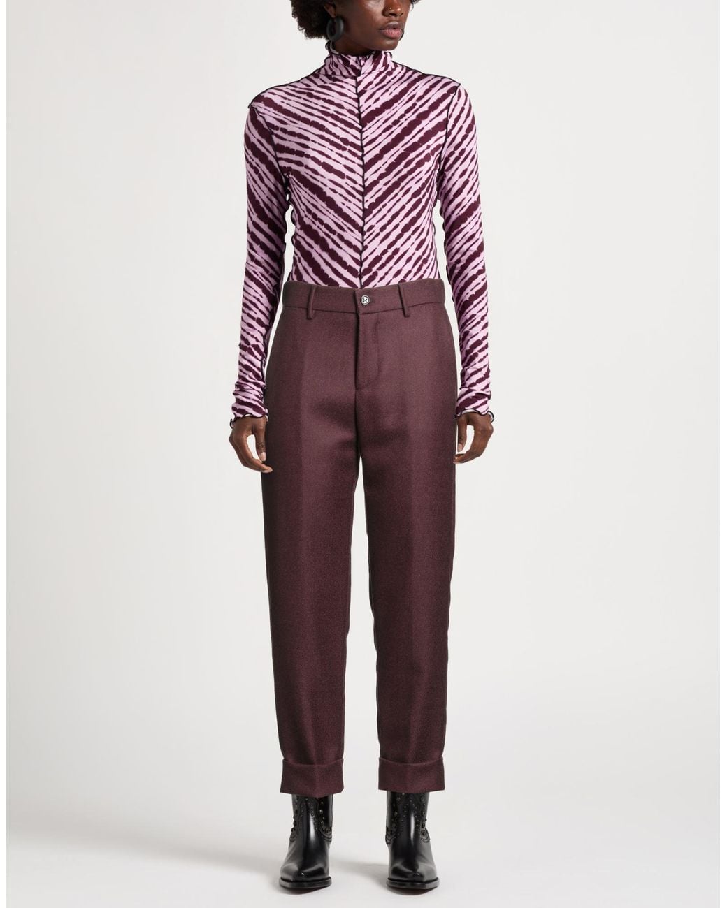 Berwich Purple Trouser