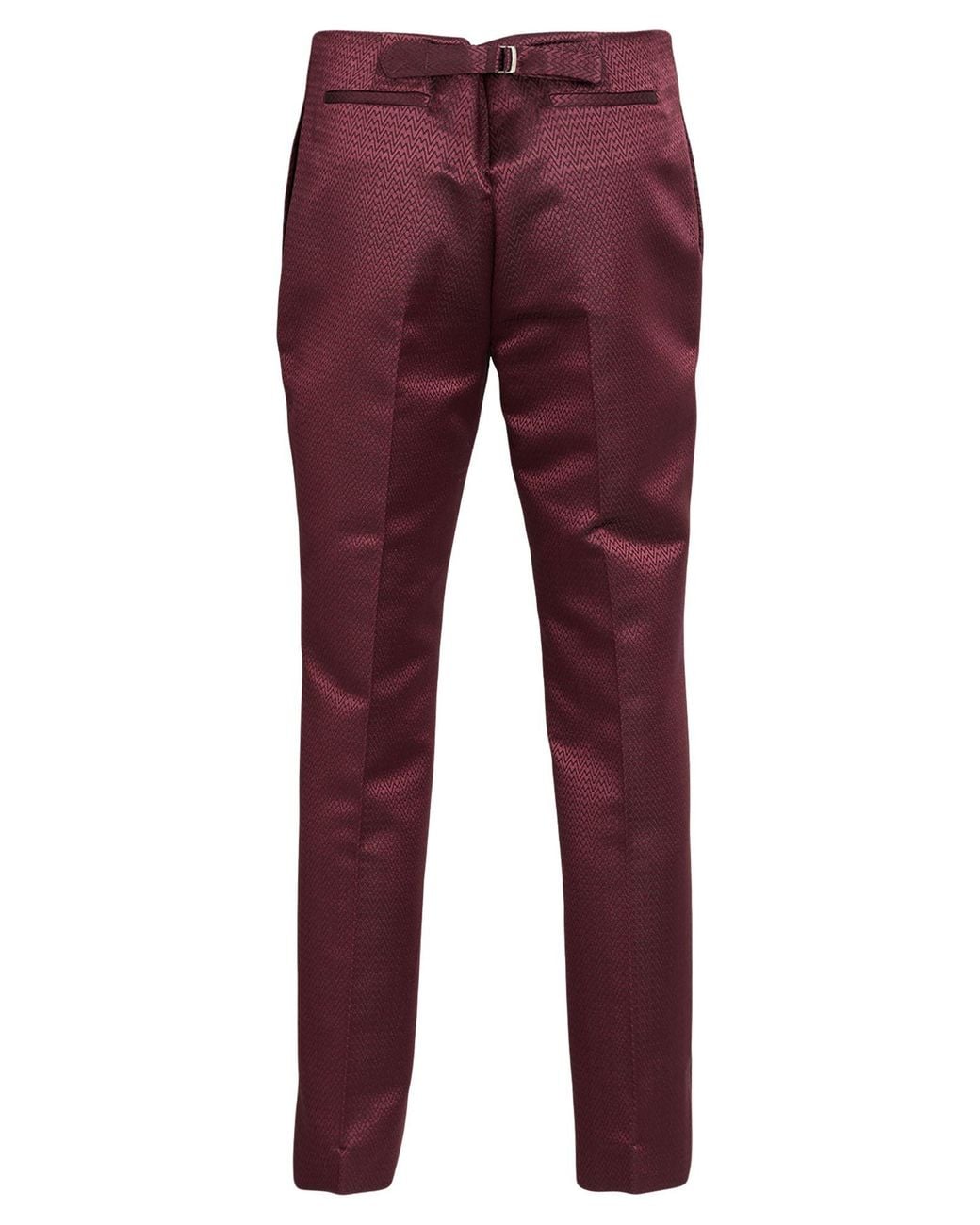 Missoni Red Pants Virgin Wool, Silk for men