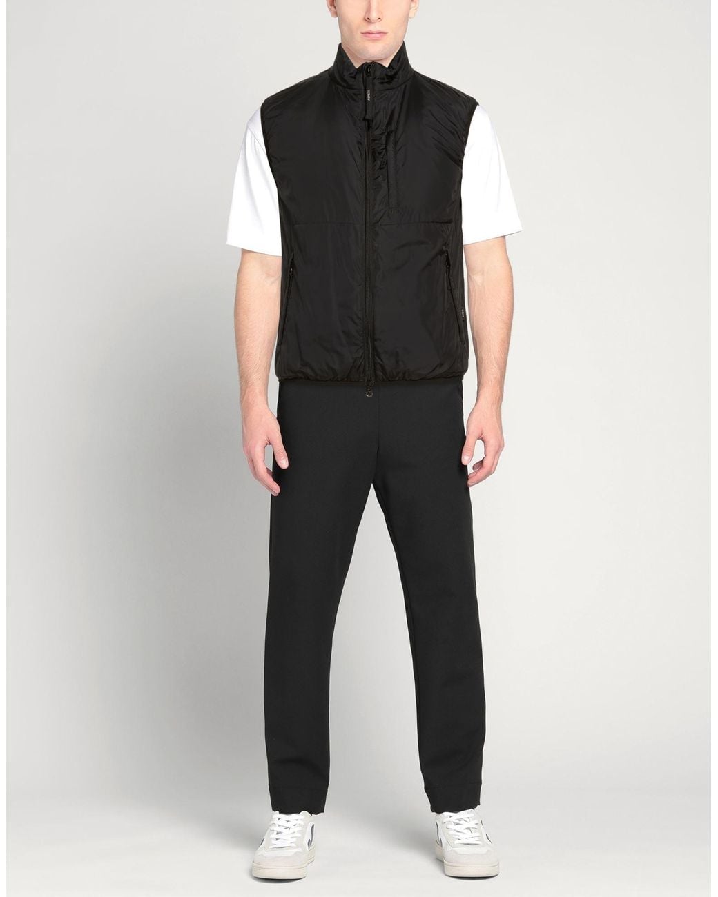Aspesi Black Vest Polyamide for men