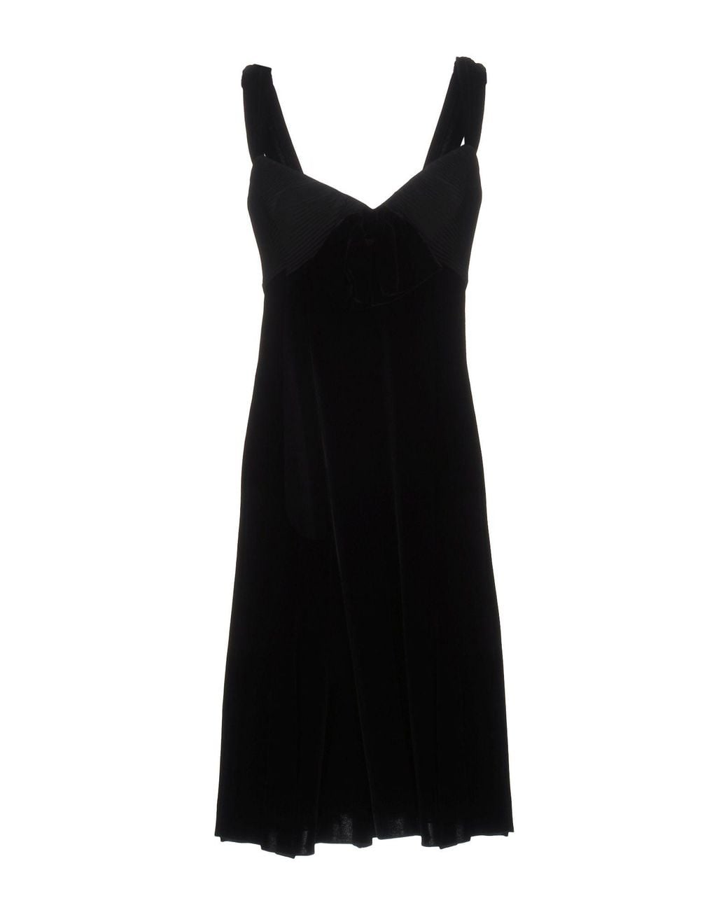Armani Collezioni Black Midi Dress