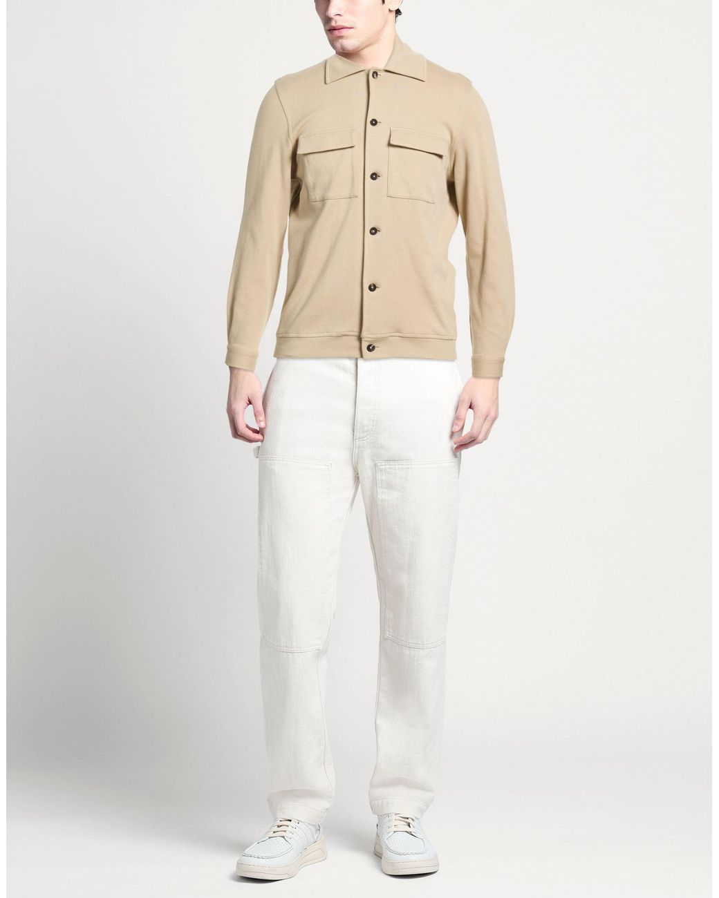 FILIPPO DE LAURENTIIS Natural Shirt Cotton for men