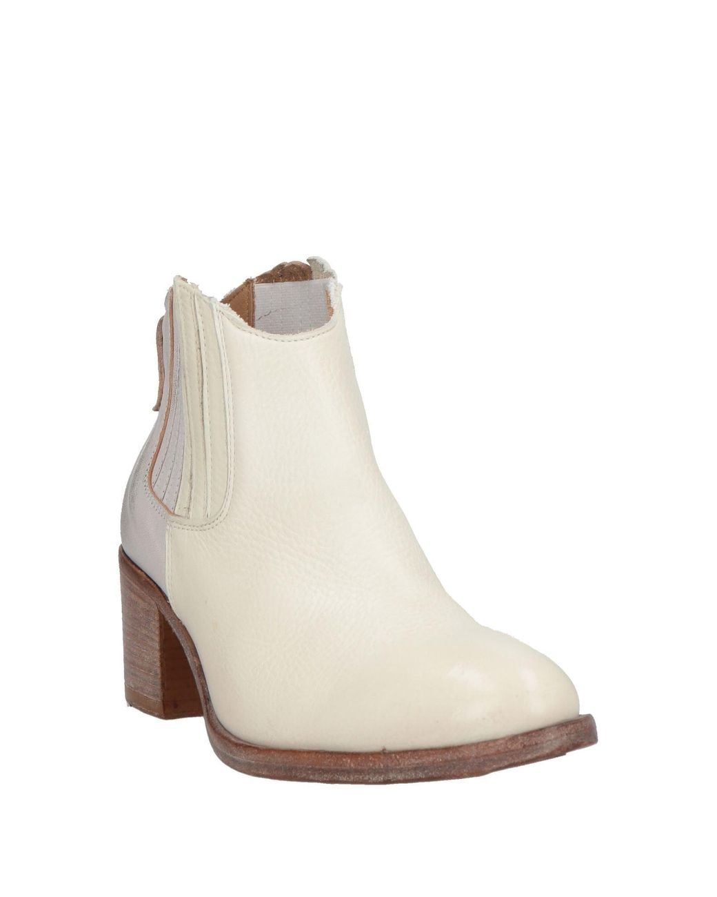 Moma White Stiefelette