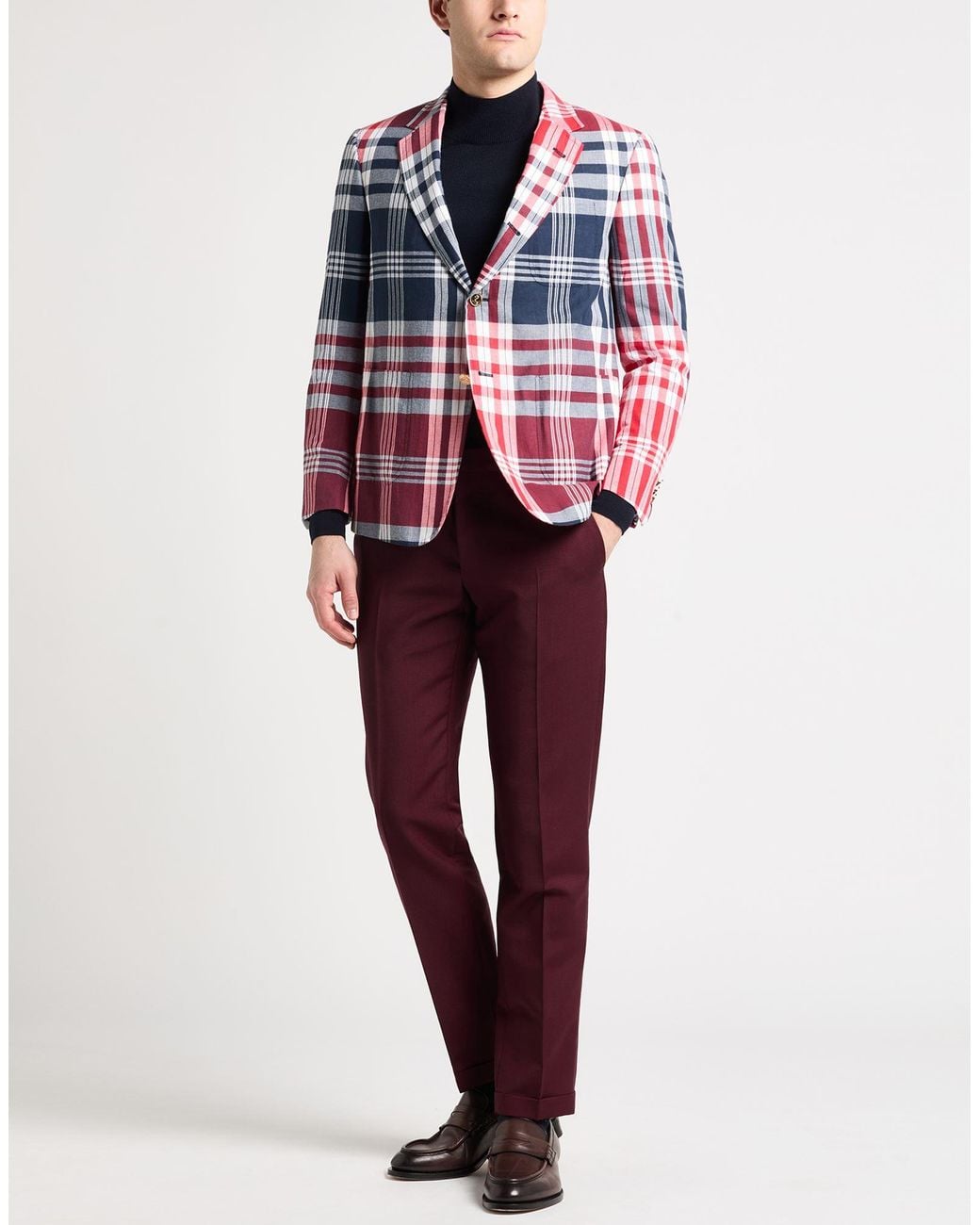Americana Thom Browne de hombre de color Red