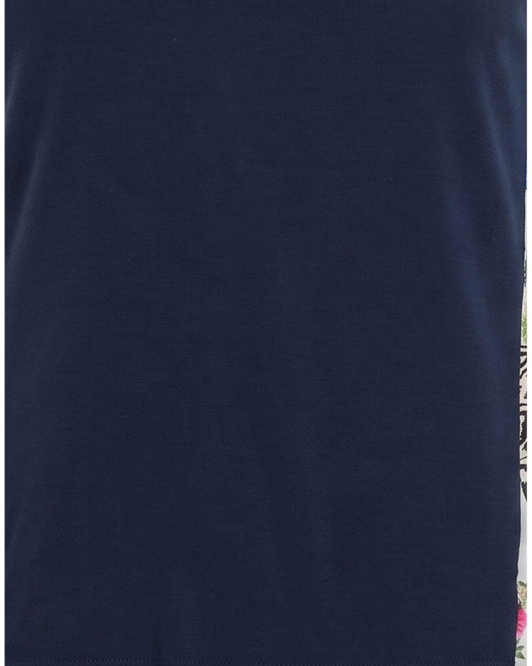 High Blue Top Cotton, Elastane