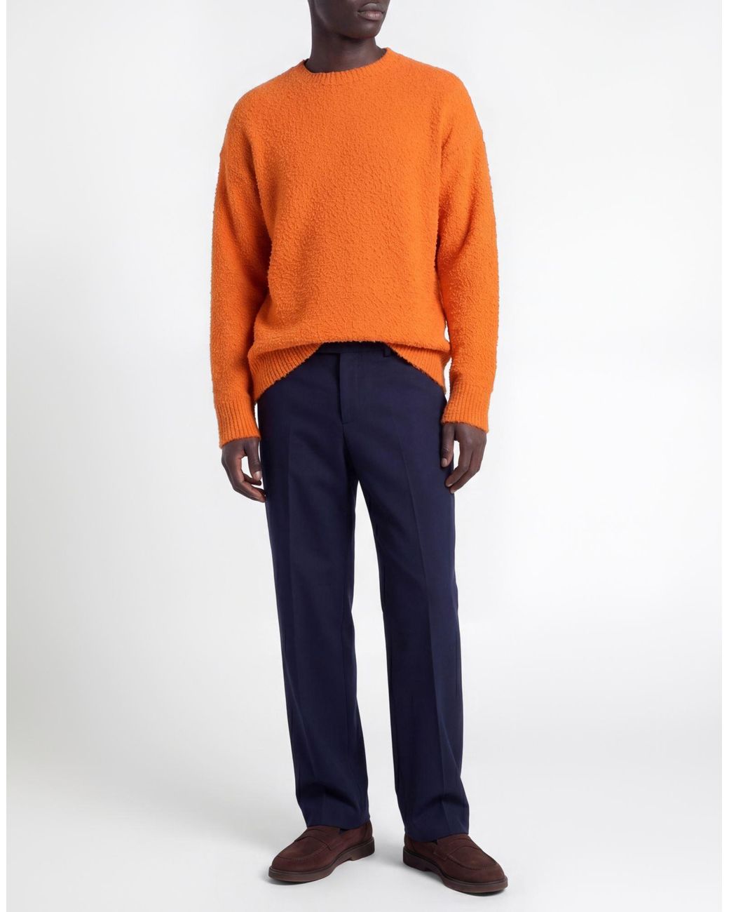 Roberto Collina Orange Sweaters for men