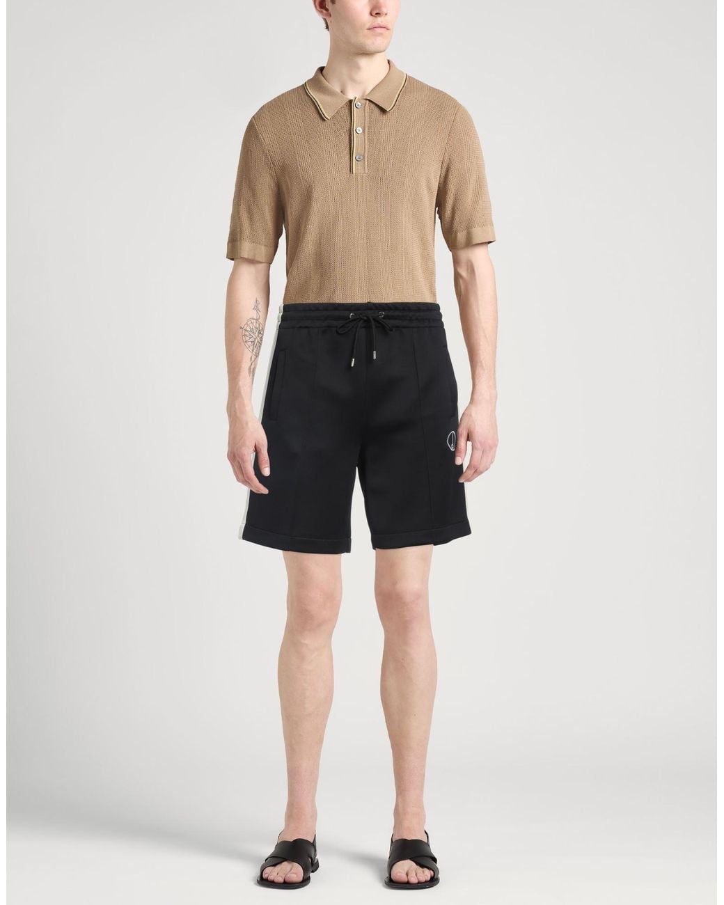 Dunhill Black Shorts & Bermuda Shorts Polyamide for men