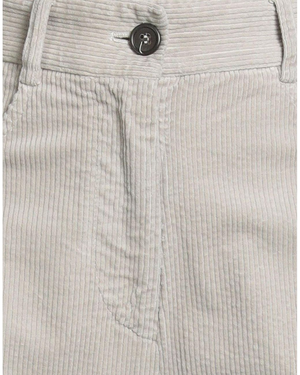 Antonelli Gray Pants Cotton, Elastane