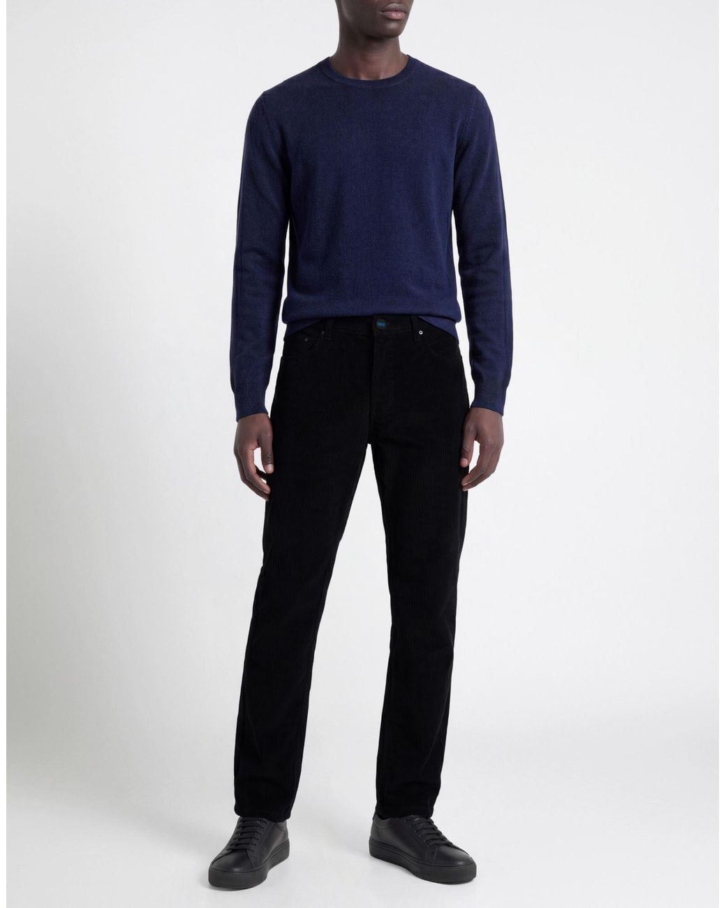 Kiton Black Trouser for men