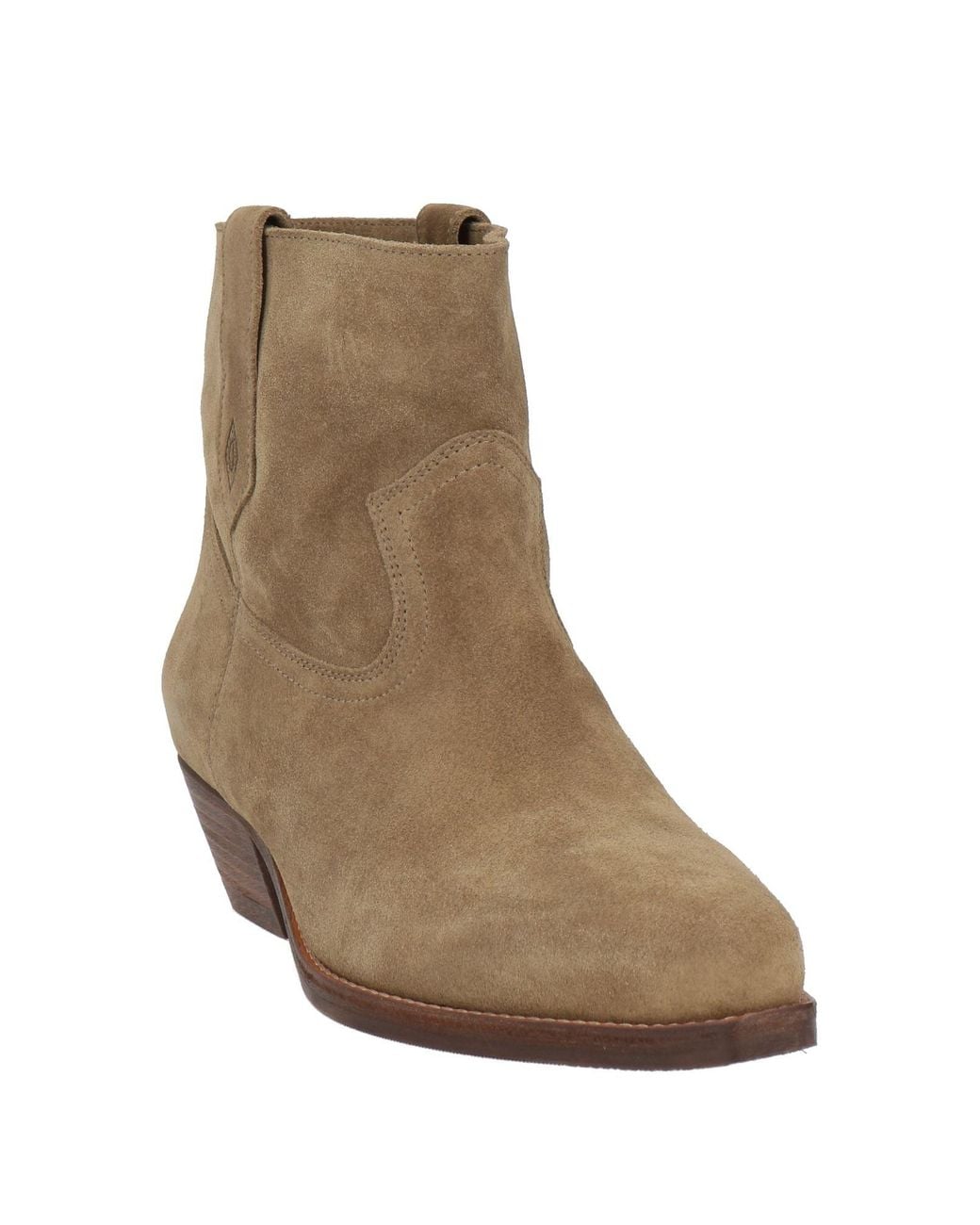 Ba&sh Brown Ankle Boots Leather