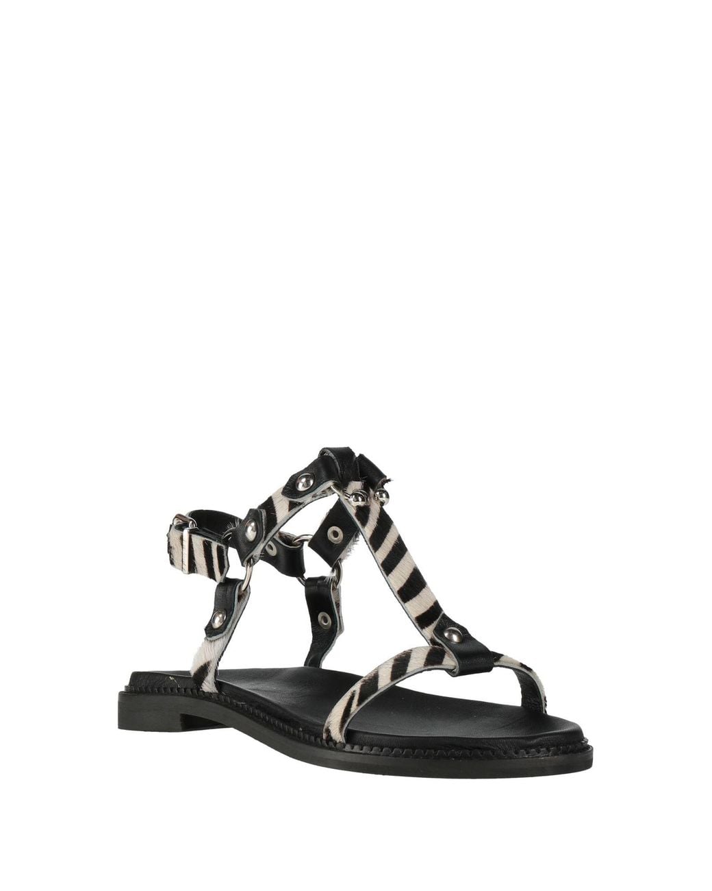 Divine Follie Black Sandals
