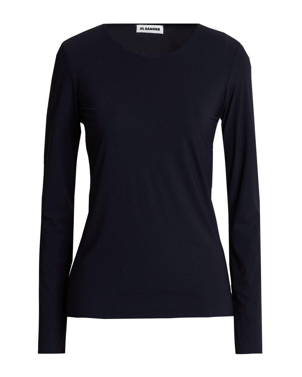 Jil Sander Blue Midnight T-Shirt Polyamide, Elastane