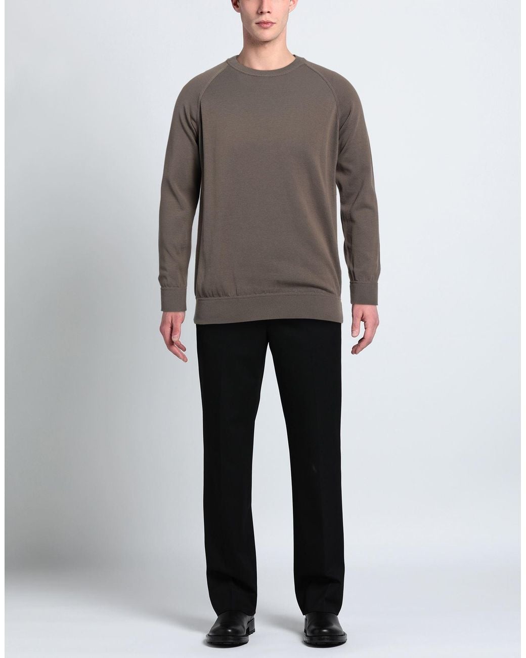 FILIPPO DE LAURENTIIS Gray Sweater for men