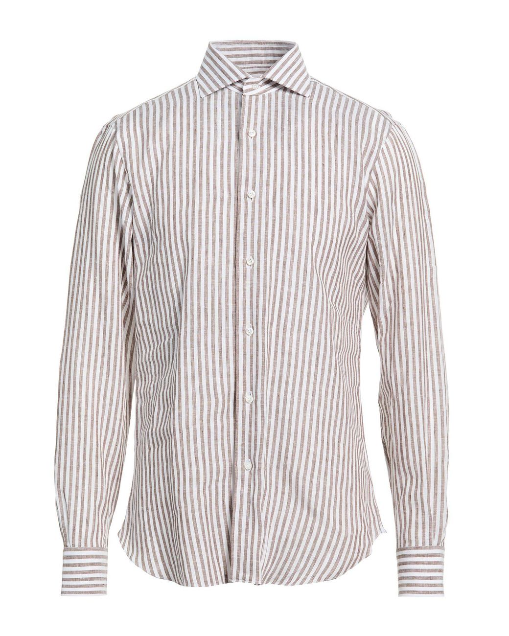 Barba Napoli White Shirt Linen for men