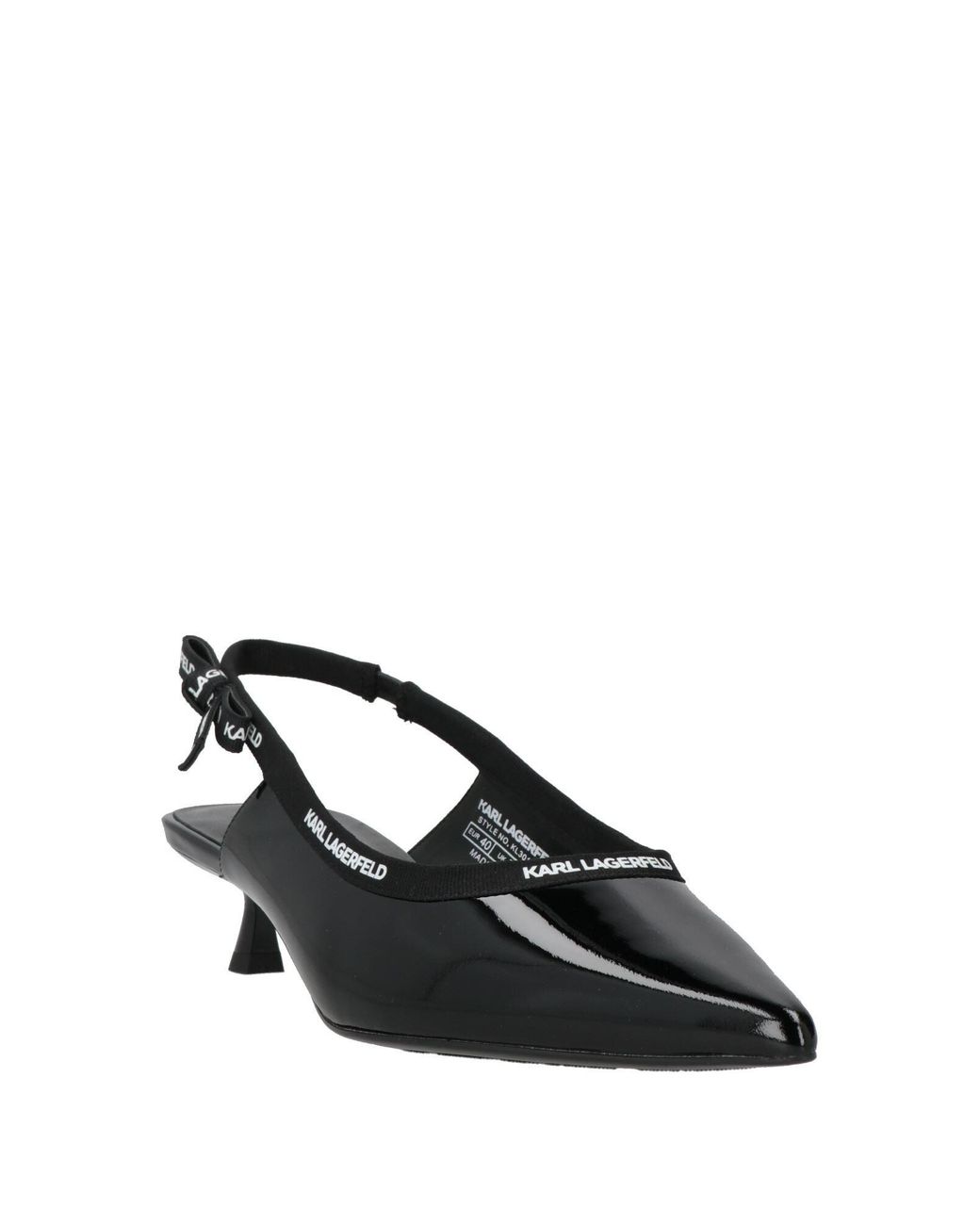 Karl Lagerfeld Black Pumps
