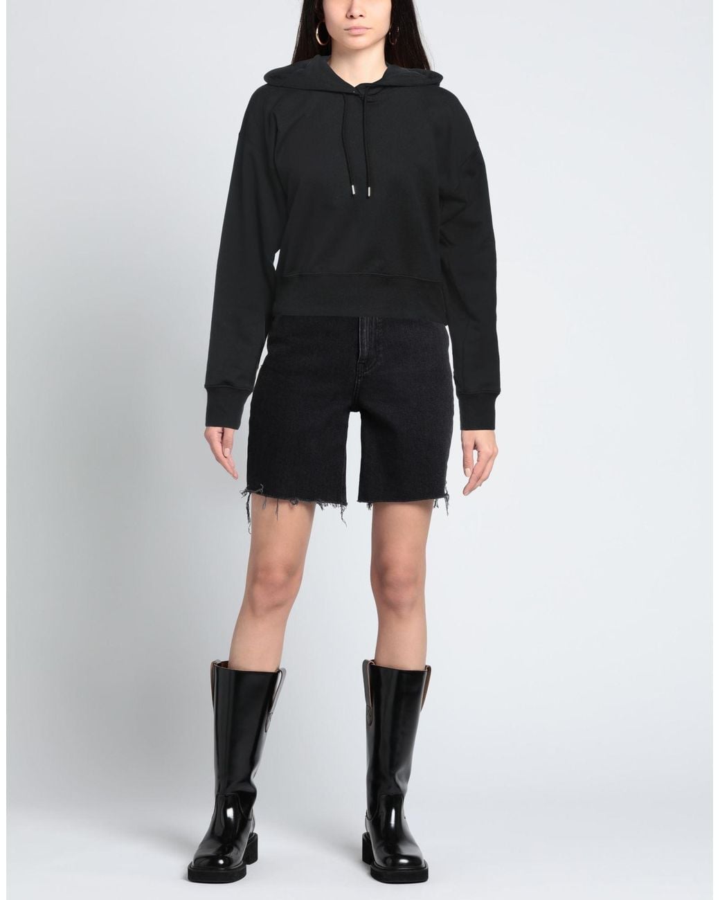Ferragamo Black Sweatshirt Cotton
