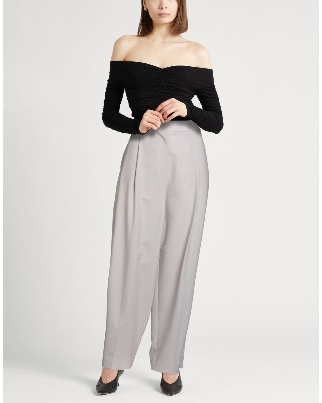 Fabiana Filippi Gray Pants
