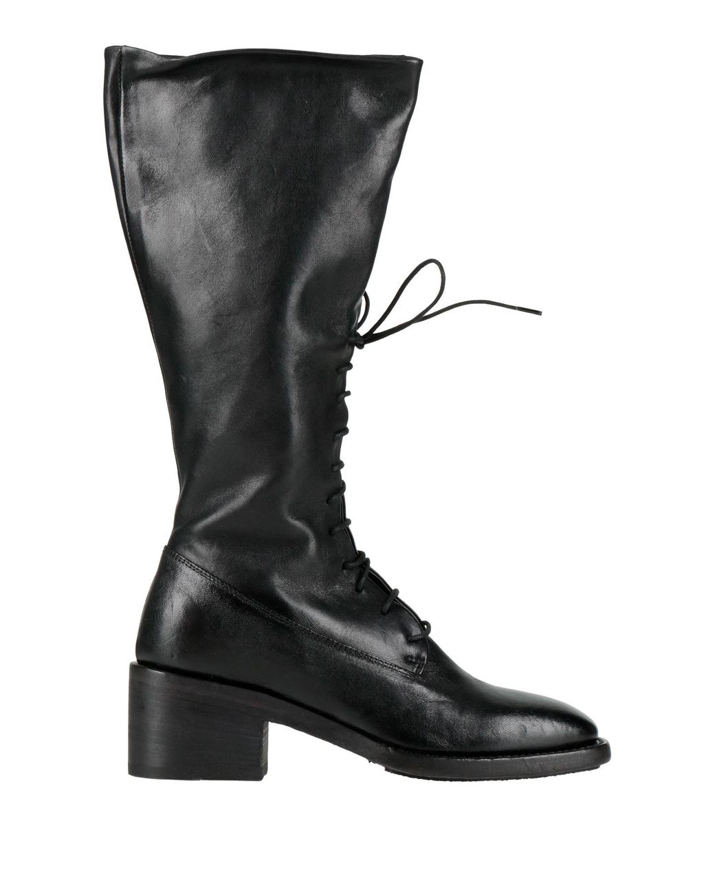 Pantanetti Black Boot Leather