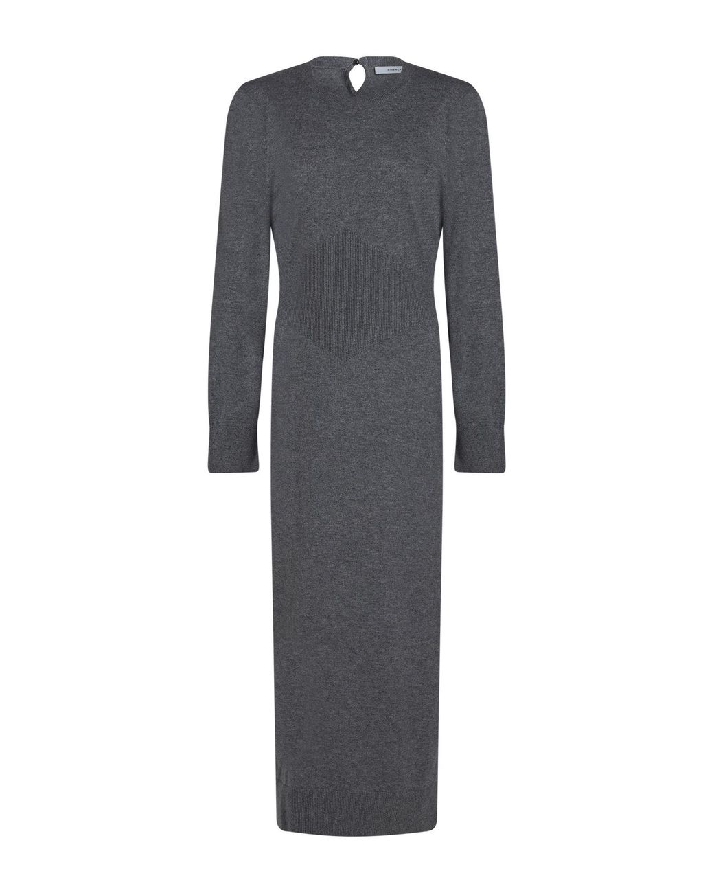 Givenchy Gray Maxi Dress Cashmere