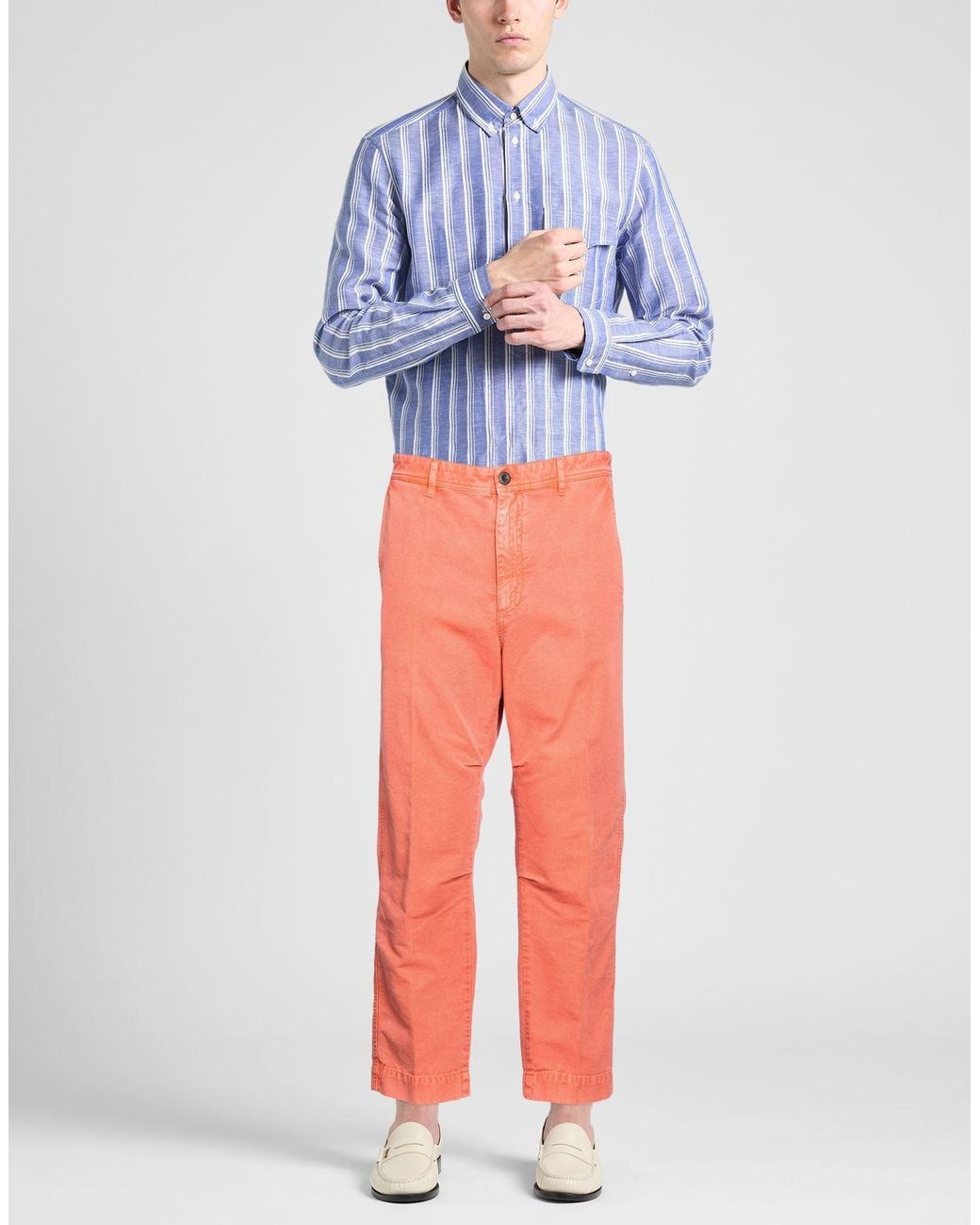 Incotex Red Trouser for men