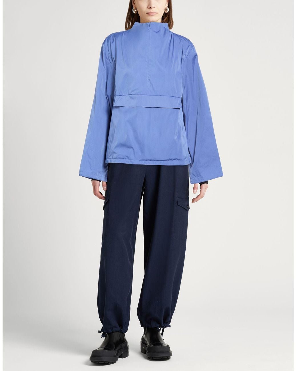 MAX&Co. Blue Light Jacket Polyester