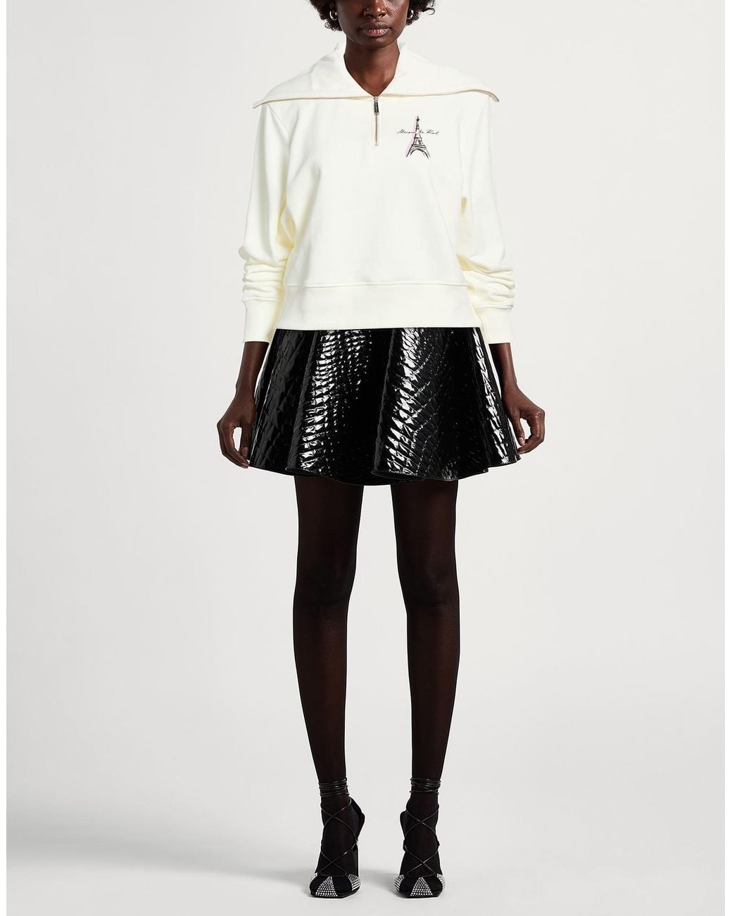 Karl Lagerfeld White Sweatshirt