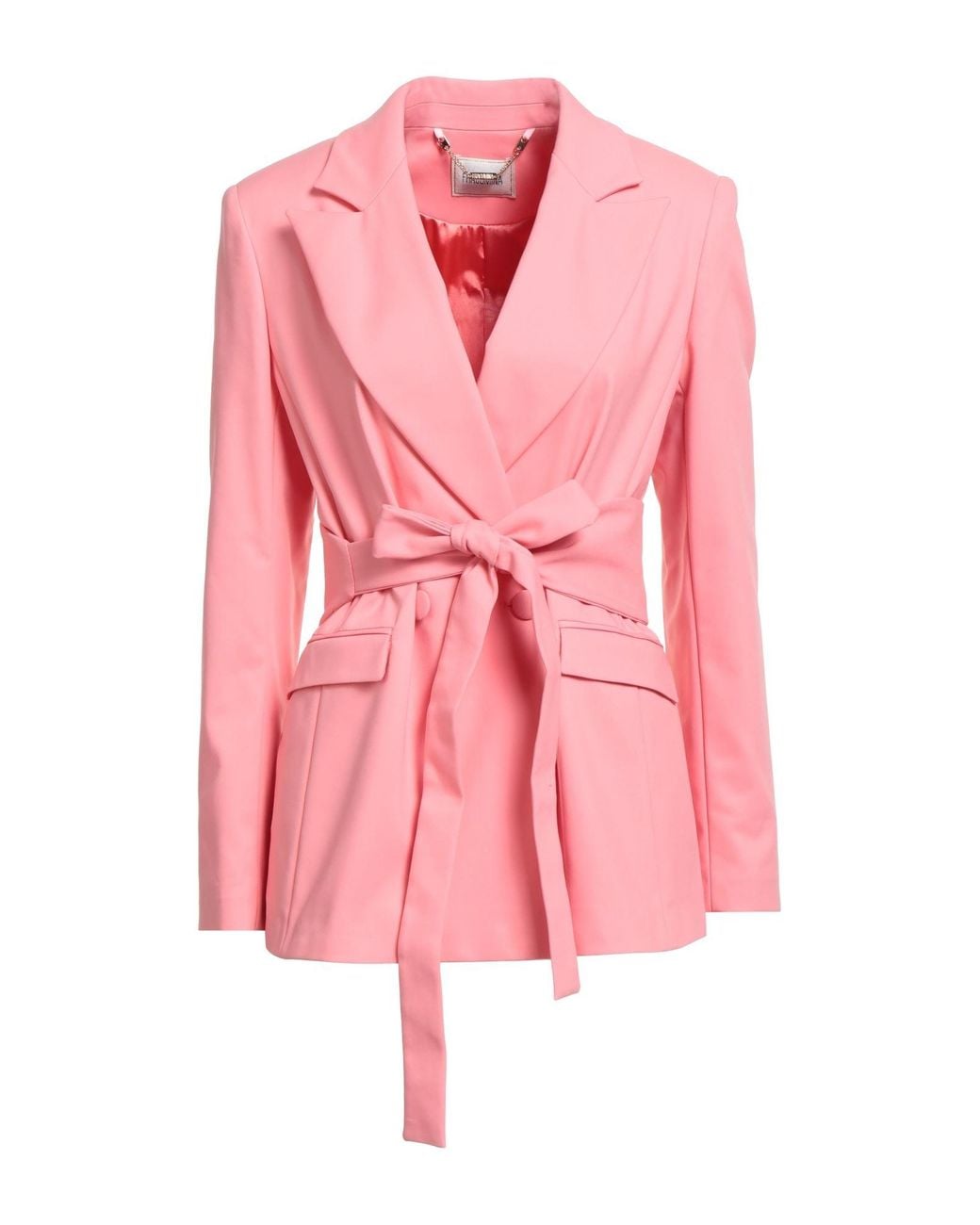 Fracomina Pink Collection Blazer Cotton, Polyester, Elastane