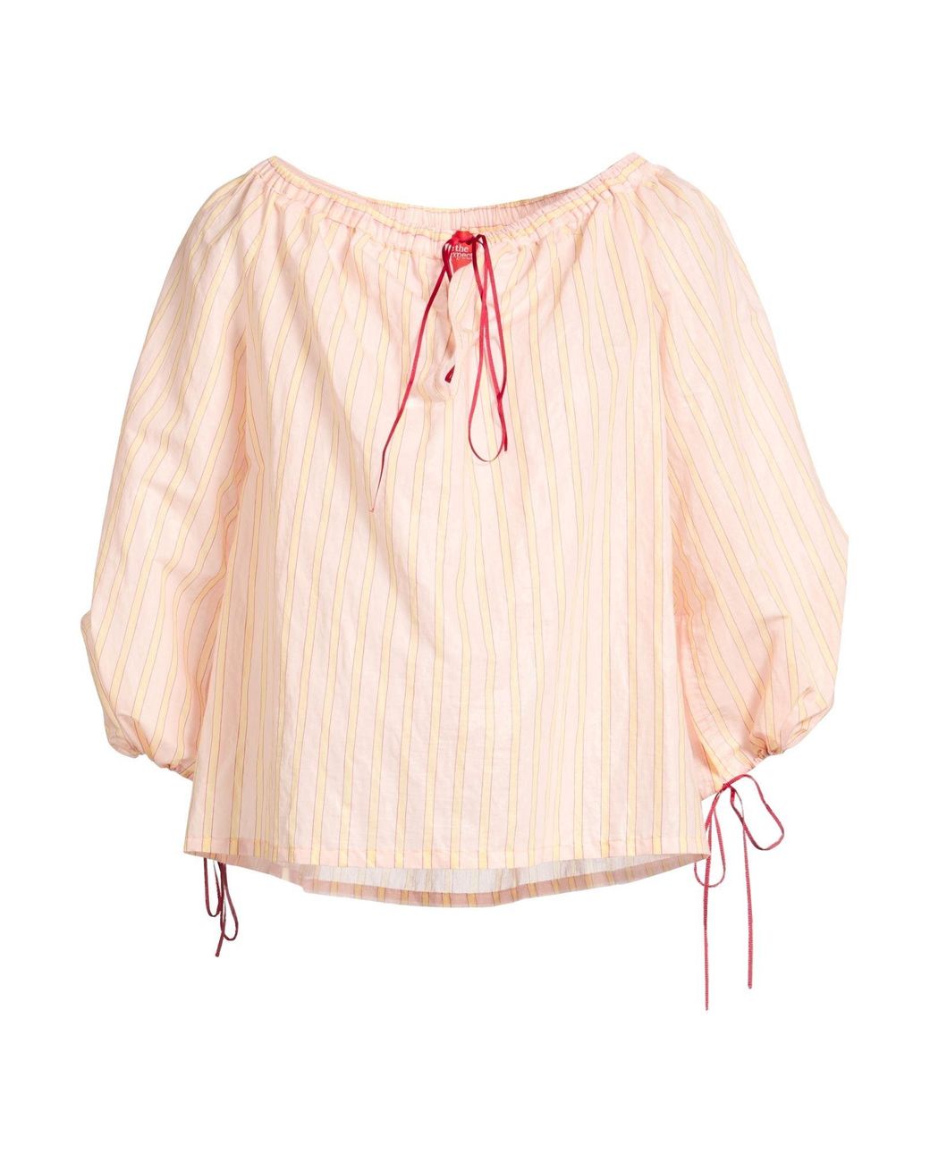 .., merci italia Pink Top Cotton, Polyester