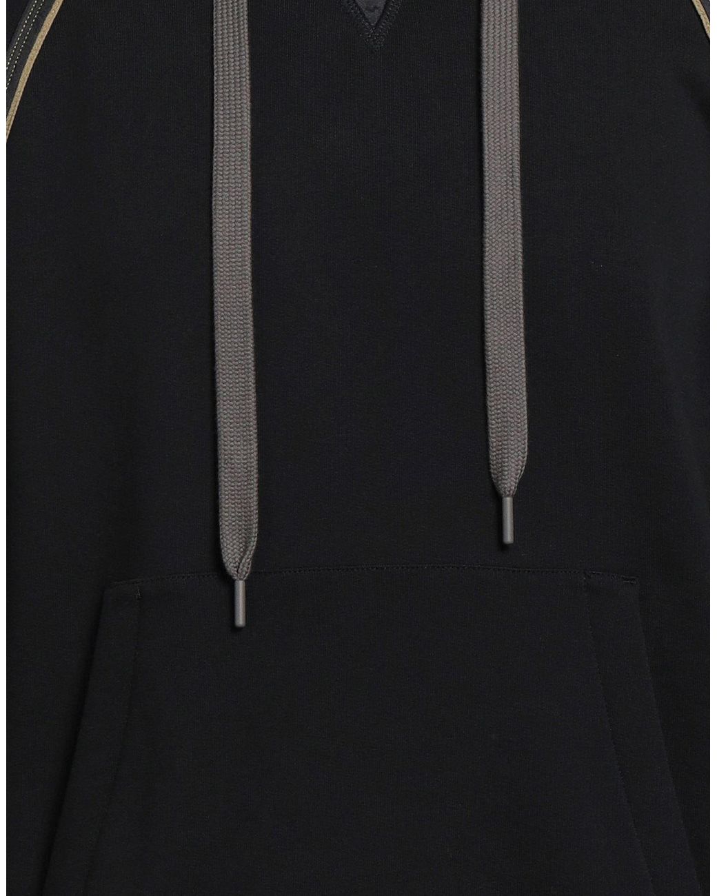 Theory Black Sweatshirt Cotton, Polyester for men