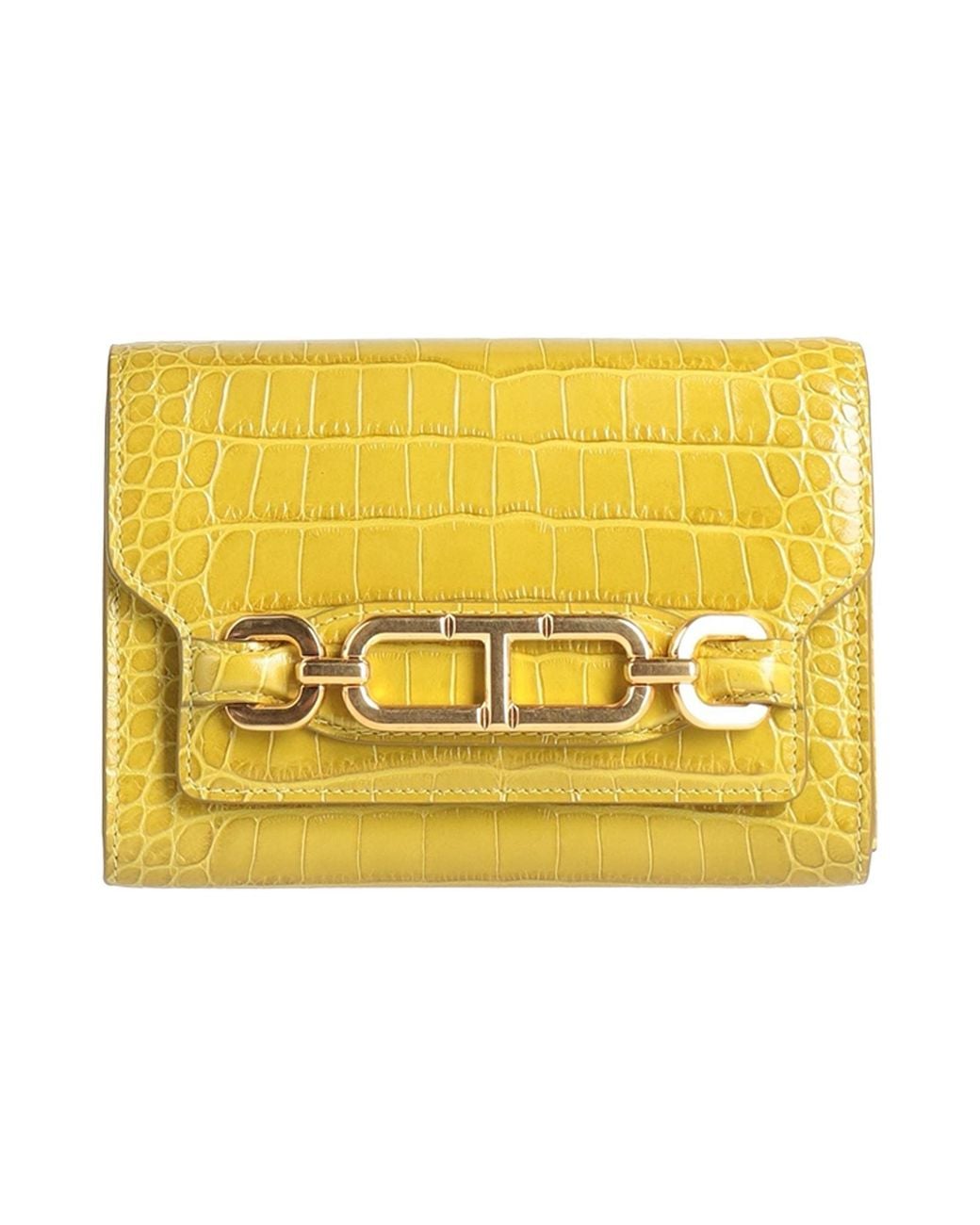 Tom Ford Yellow Clutch