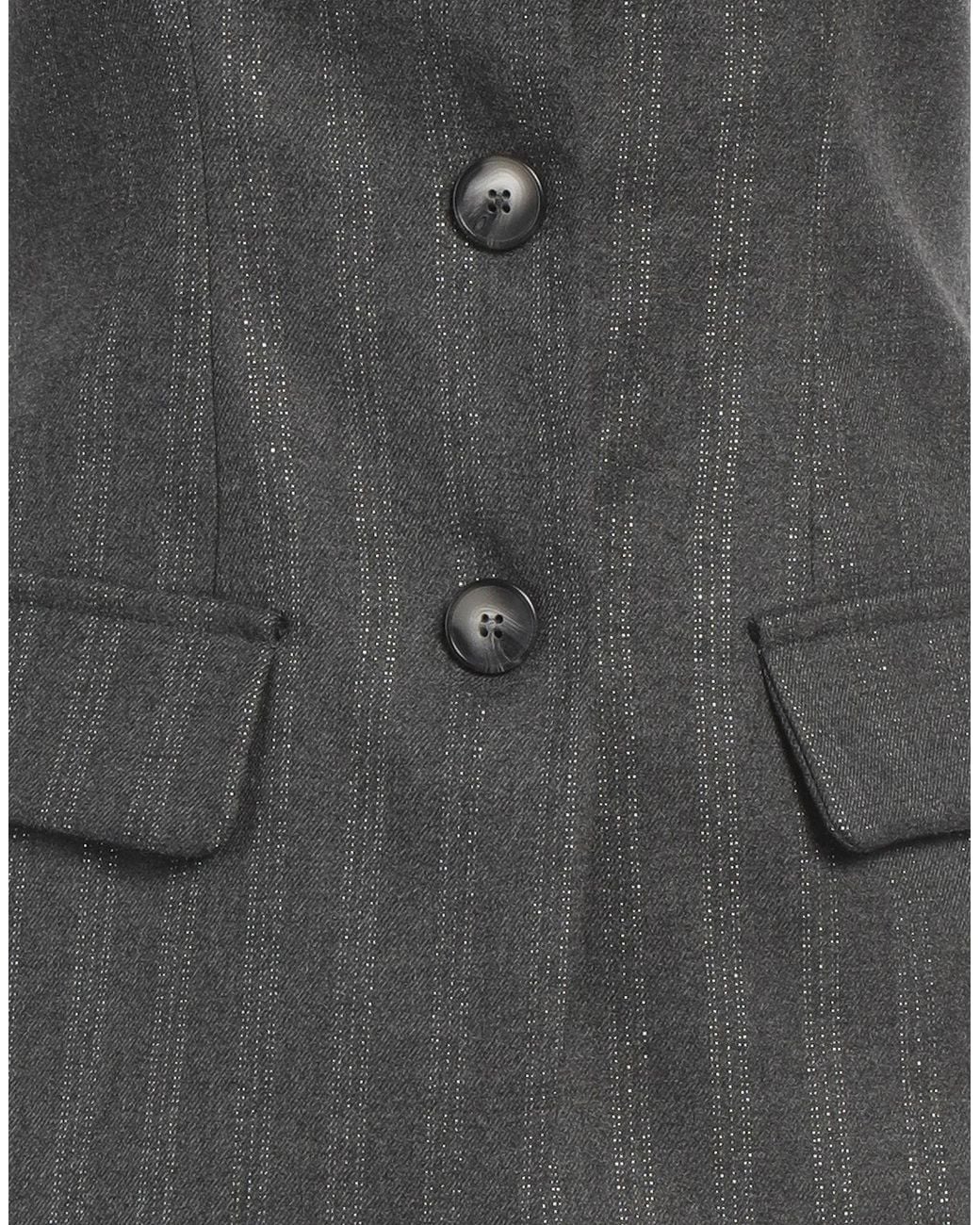 ViCOLO Gray Lead Top Polyester, Viscose, Elastane