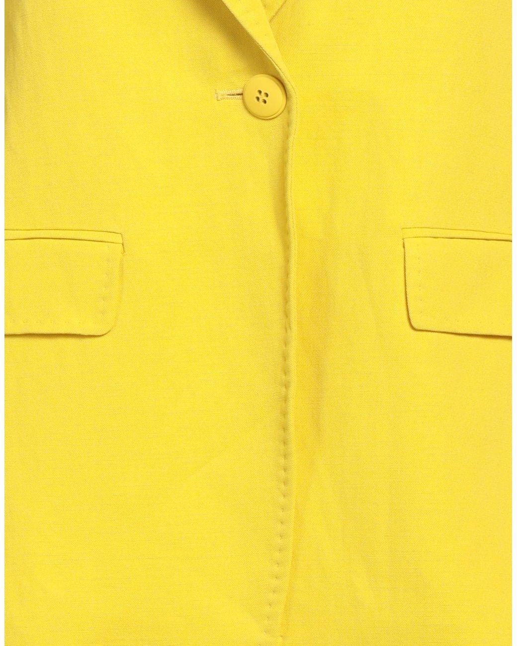 Max Mara Yellow Blazers
