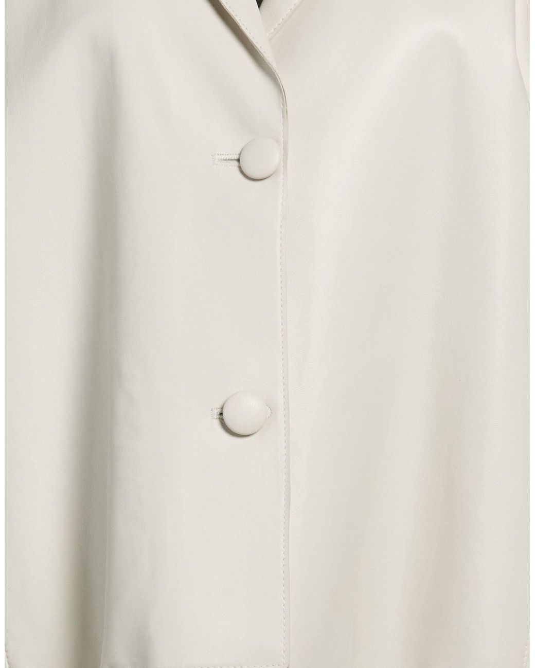 S.w.o.r.d 6.6.44 White Blazer Soft Leather