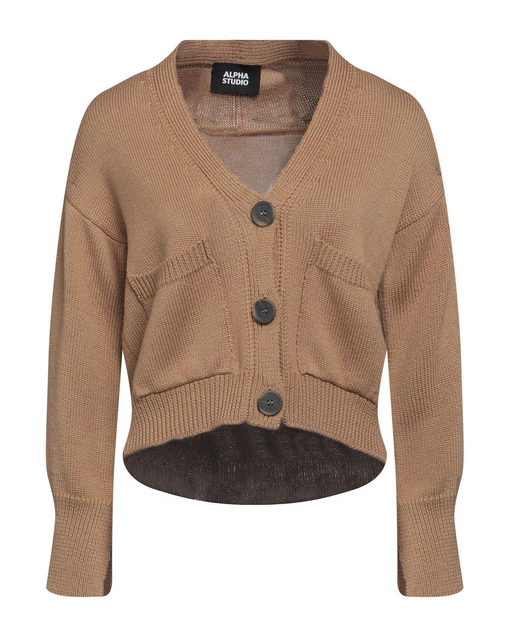 Cardigan Alpha Studio en coloris Brown