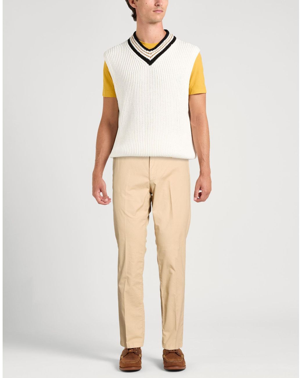 Manuel Ritz Natural Pants for men