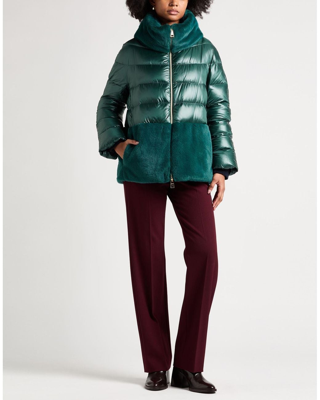 Herno Green Puffers