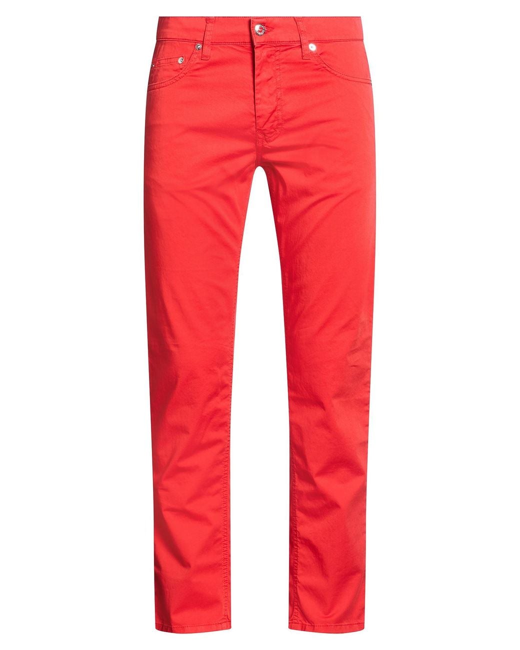 Harmont & Blaine Red Pants Cotton, Elastane for men