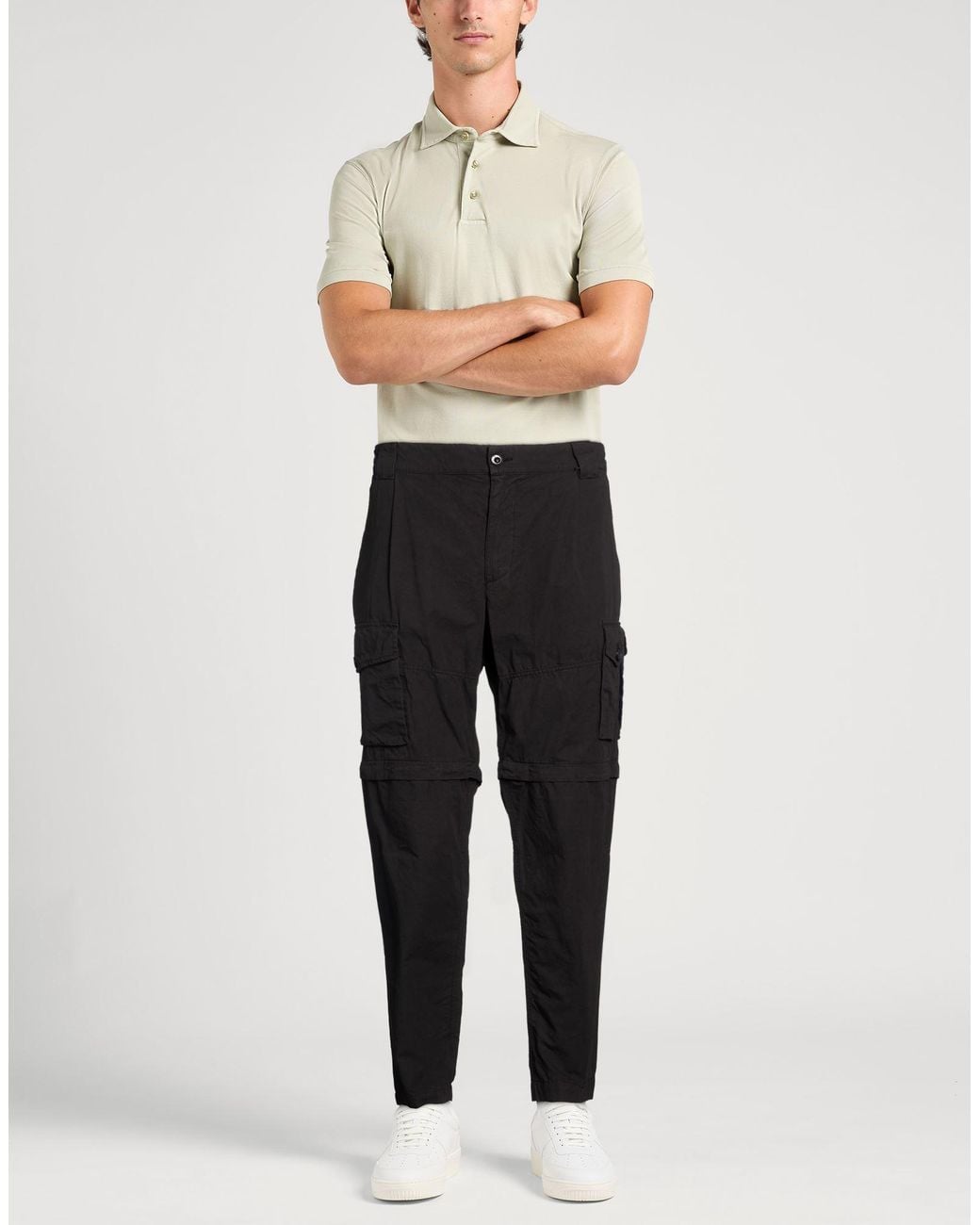 C P Company Black Trouser for men