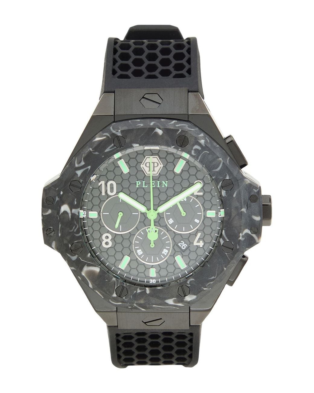 Philipp Plein Gray Wrist Watch for men
