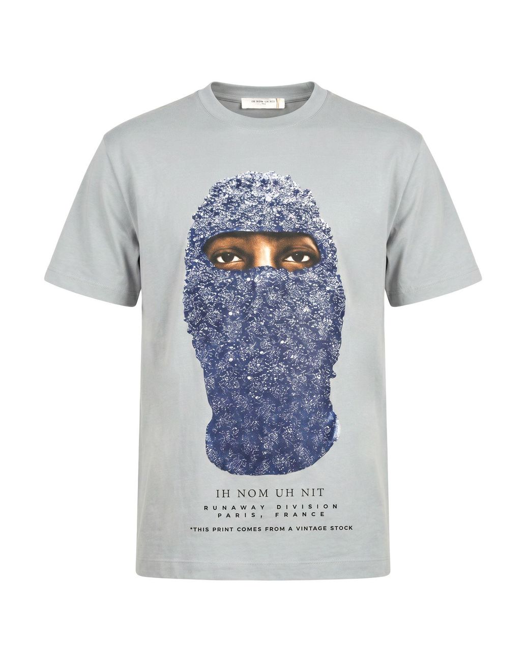 Ih Nom Uh Nit Blue T-Shirt Cotton for men