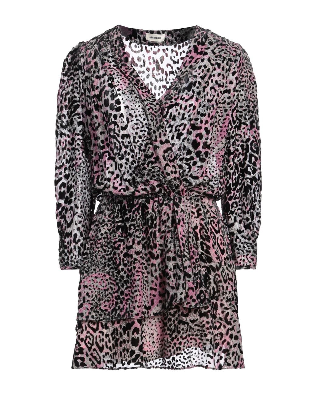 Zadig & Voltaire Gray Mini Dress