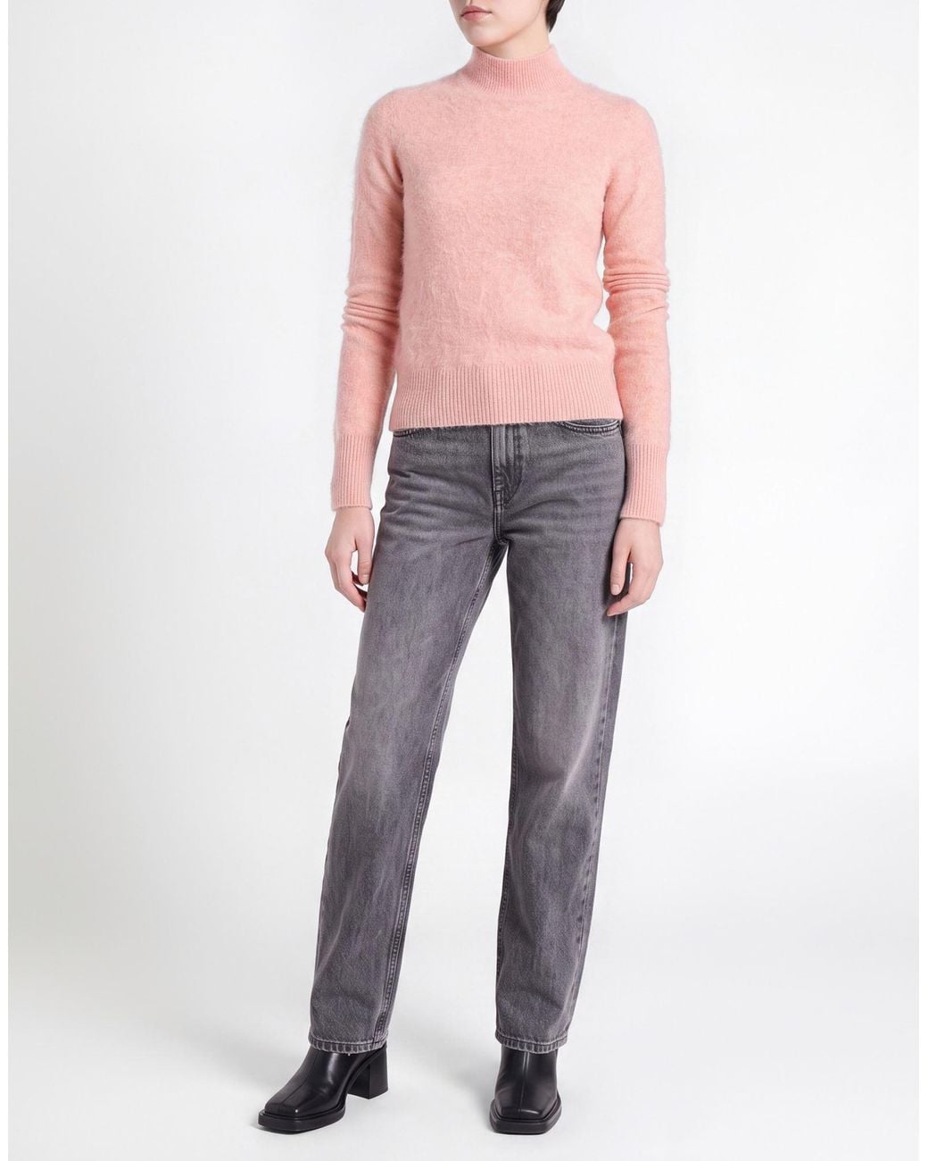 Sportmax Pink Turtlenecks