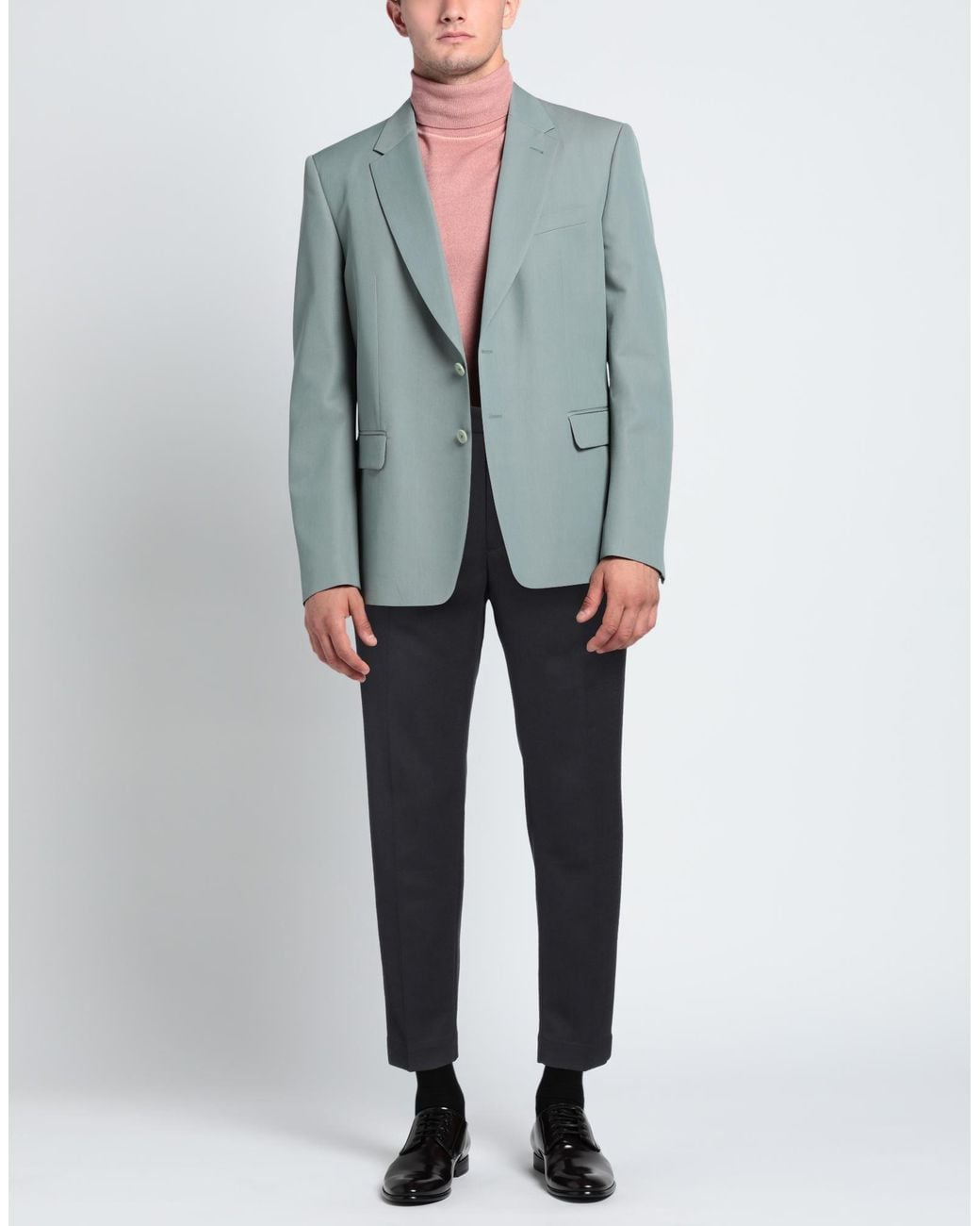 Incotex Blue Pants Wool, Polyester, Elastane for men
