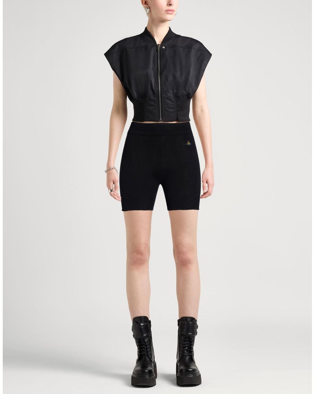 Vivienne Westwood Blue Shorts & Bermuda Shorts Cotton