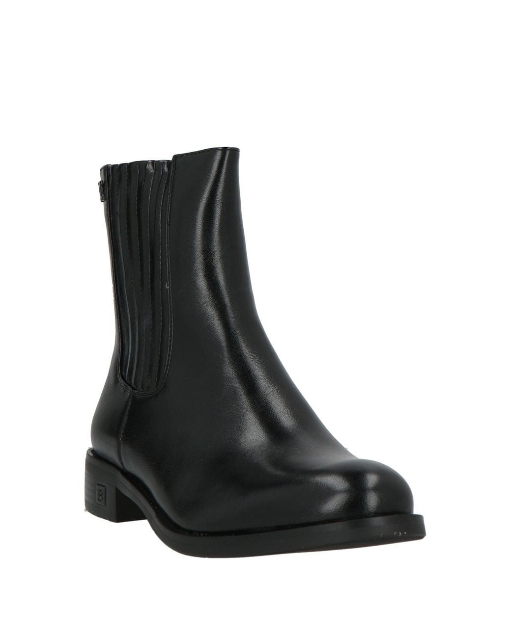 Laura Biagiotti Black Ankle Boots Synthetic Material