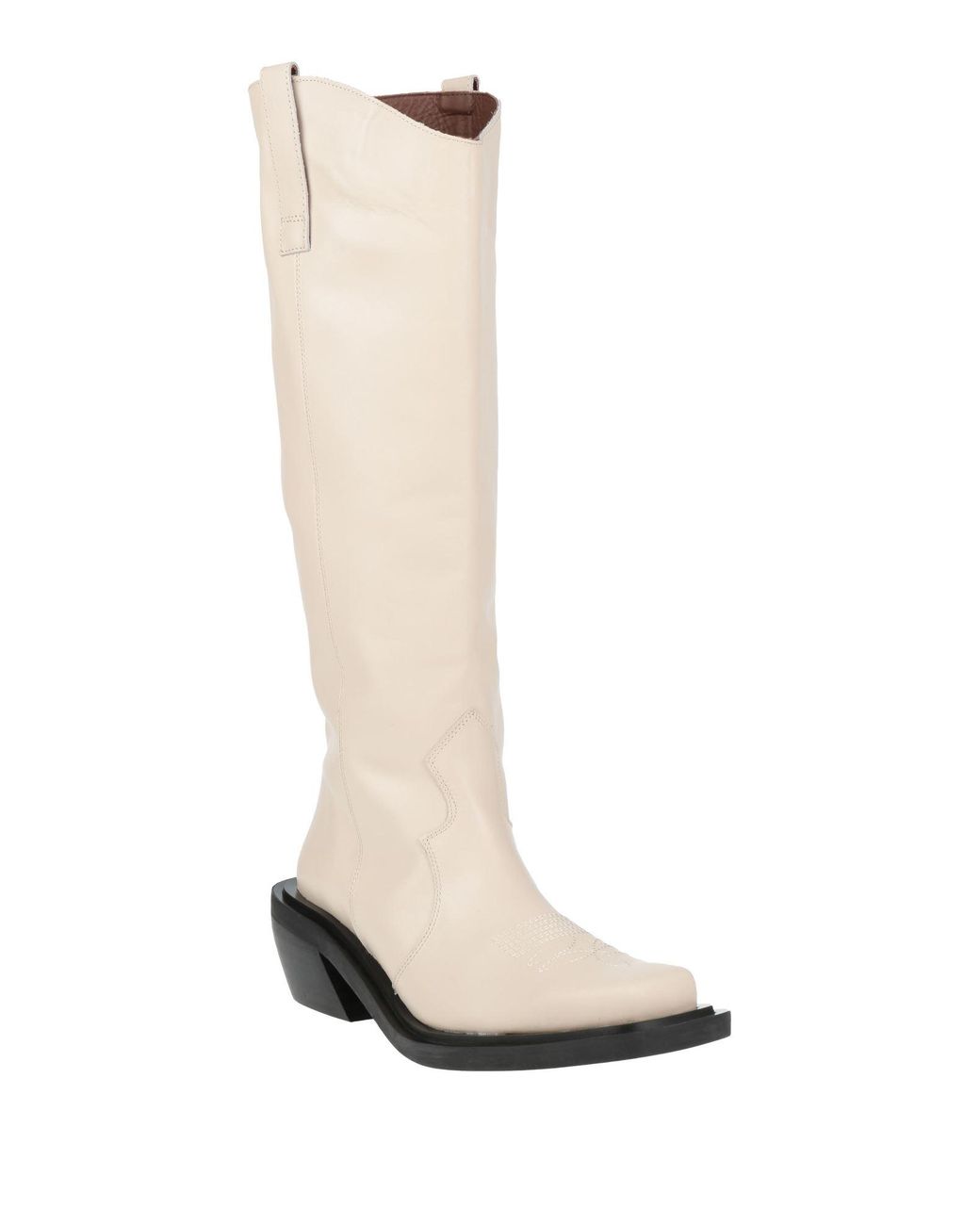 Alohas White Boot Cow Leather